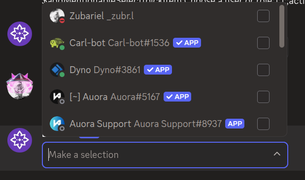 Mentionable multi-select example